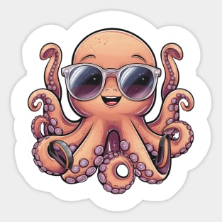 Cute Octopus Sticker